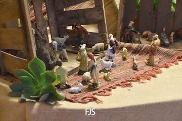 El Roque Azucarero luce nacimiento y árbol de Navidad/Francisco Javier Santana.